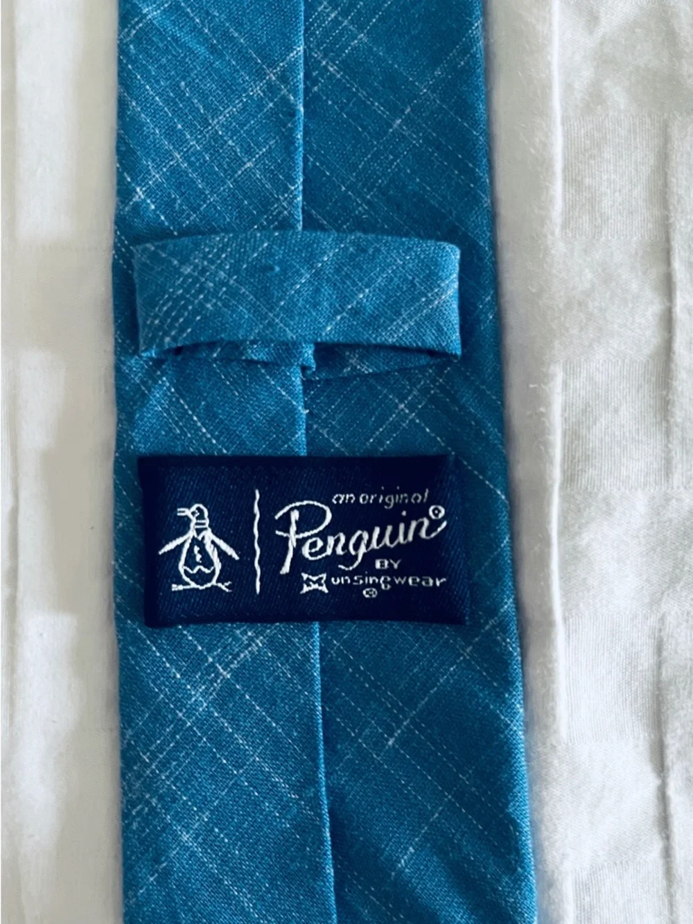 👔 Original Penguin Blue Tie | Polished Preppy